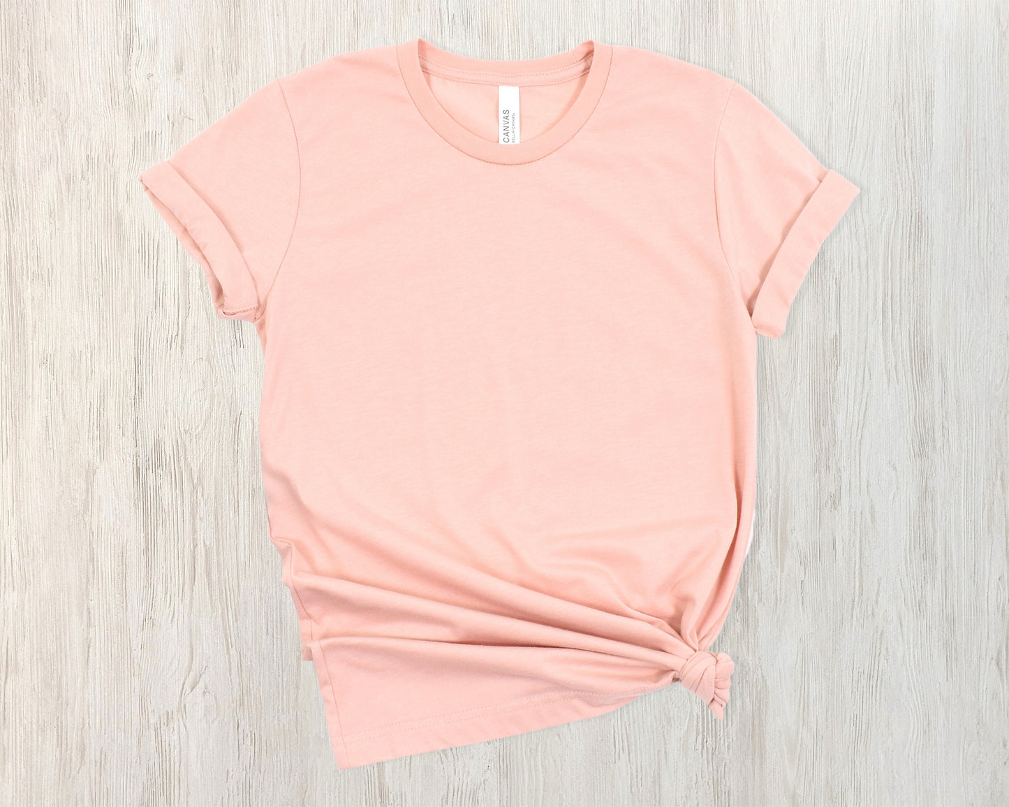 BUILD-A-TEE: (COLOR/SIZE) HEATHER PEACH