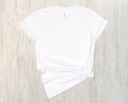 BUILD-A-TEE: (COLOR/SIZE) WHITE