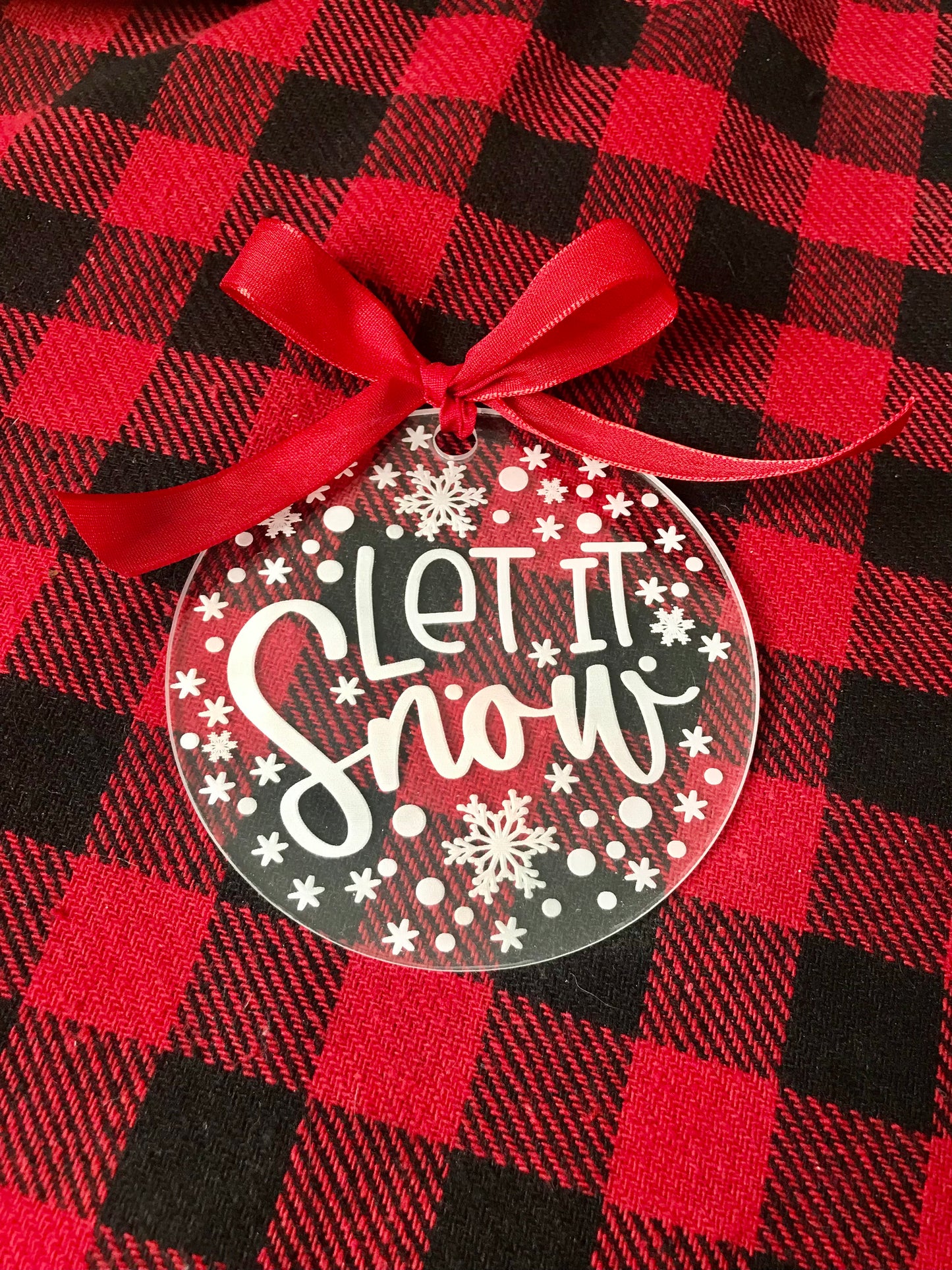 Let It Snow Ornament