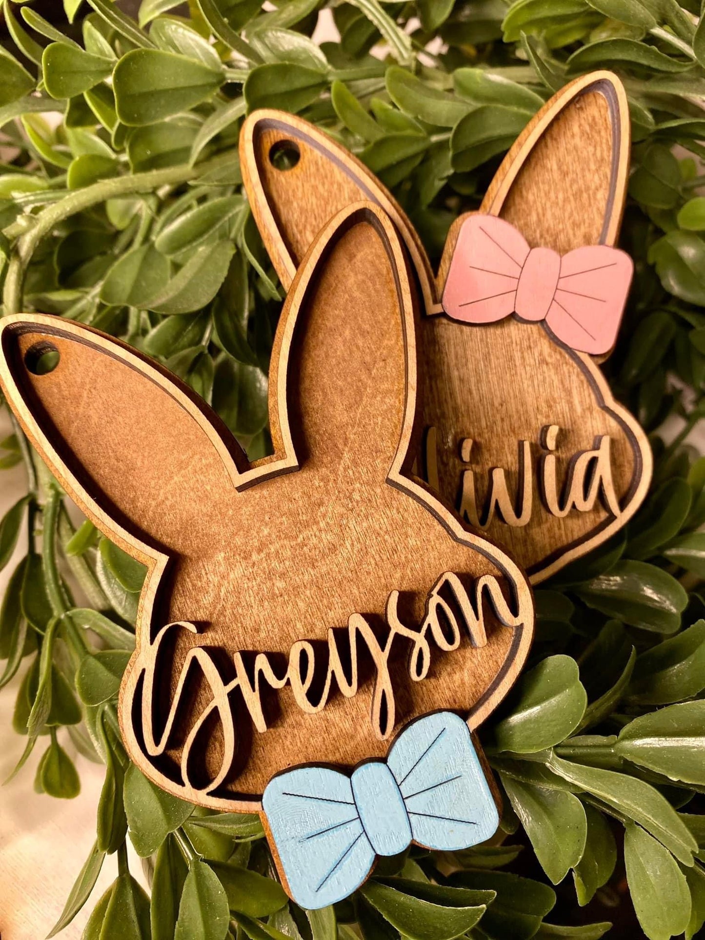 Personalized Easter Basket Tag